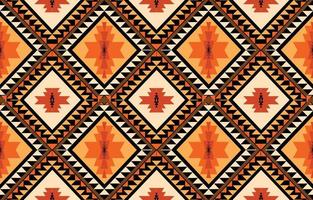 Ethnic geometric oriental and western pattern. American, Aztec,motif,tribal, textile pattern. design for fabric,curtain, background, carpet, wallpaper, clothing,wrapping,tile.textile Motif vector