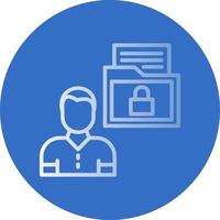 Sensitive Personal Data Vector Icon Design