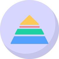 Pyramid Vector Icon Design