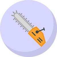 Chainsaw Vector Icon Design