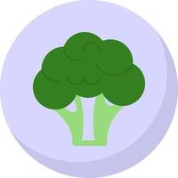 Broccoli Vector Icon Design
