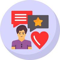 Feedback Vector Icon Design