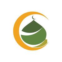 Islamic logo, Mosque vector