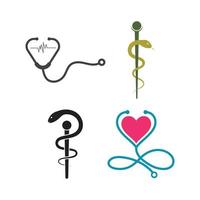 medicina caduceo vector