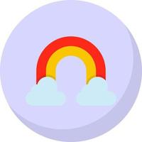 Rainbow Vector Icon Design