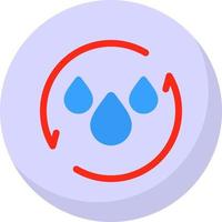 Save Water Vector Icon Design