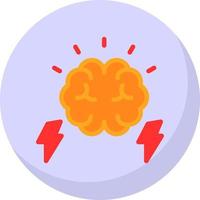 diseño de icono de vector de poder cerebral