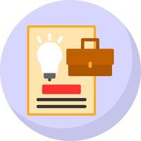 Business Idea Vector Icon Design