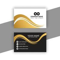 Simple Professional Creative Modern Business Card vector