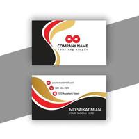 Simple Professional Creative Modern Business Card vector