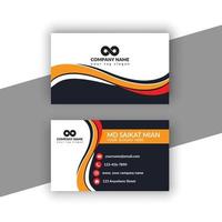 Simple Professional Creative Modern Business Card vector