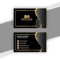 Professional Simple Creative Modern Business Card vector