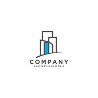 Real Estate logo design inspiration Vector Design Template