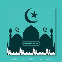 eid especial logo ilustración diseño vector