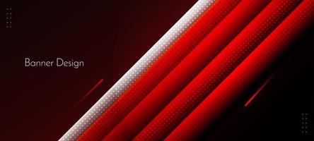 Abstract geometric color gradient lines decorative design banner background vector