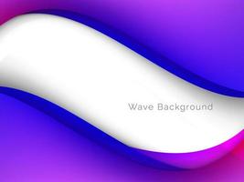 Abstract wave design decorative background vector