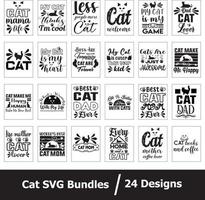 Cats SVG Bundles vector