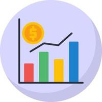 Financial Data Vector Icon Design