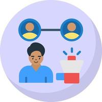 diseño de icono de vector de relaciones públicas