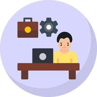 Work Smart Vector Icon Design