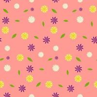 WebFloral brush strokes seamless pattern background for fashion prints, graphics, backgrounds and crafts vector