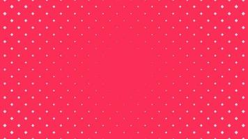 Abstract dynamic with halftone dots rhombus. Dotted animated background. video