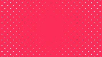 Abstract dynamic with halftone dots rhombus. Dotted animated background. video