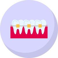Braces Vector Icon Design