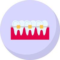 Braces Vector Icon Design