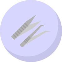 Tweezers Vector Icon Design