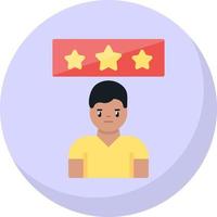 diseño de icono de vector de experiencia de cliente