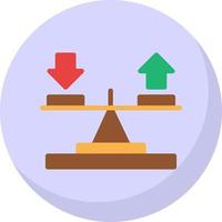 Balance Vector Icon Design