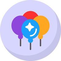 Balloons Vector Icon Design