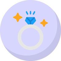 diseño de icono de vector de anillo