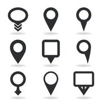 Set of icons for web design. A vector illustration