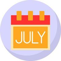 Month Vector Icon Design