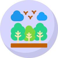 Forest Vector Icon Design