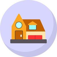 Cottage Vector Icon Design