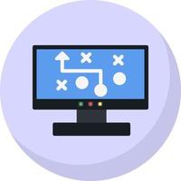 Digital Strategy Vector Icon Design