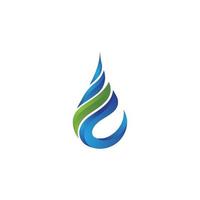 water drop Logo Template vector