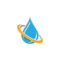 water drop Logo Template vector