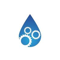 water drop Logo Template vector