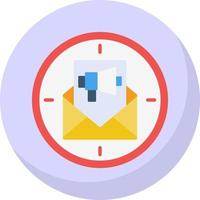 Email Direct Marketing Vector Icon Design