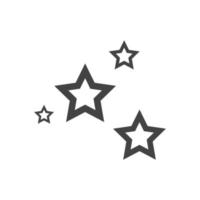 Star icon Template vector