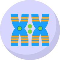 Chromosome Vector Icon Design