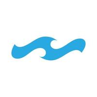 Water wave icon vector