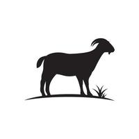 Goat Logo Template vector icon