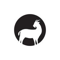 Goat Logo Template vector icon