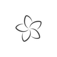 flower vector icon design