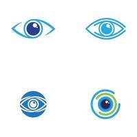 Eye Care vector logo design